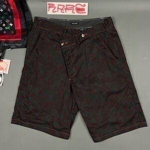 R13 Shorts Liberty of London Asymmetrical Button Fly Floral Tree Print Pants 🌳